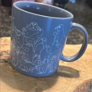 Taylor & NG Gray Naughty Penguin Mug